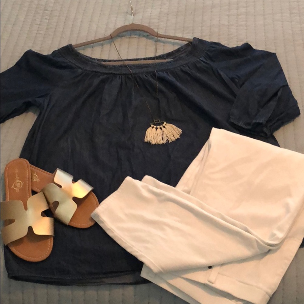 Chambray blouse